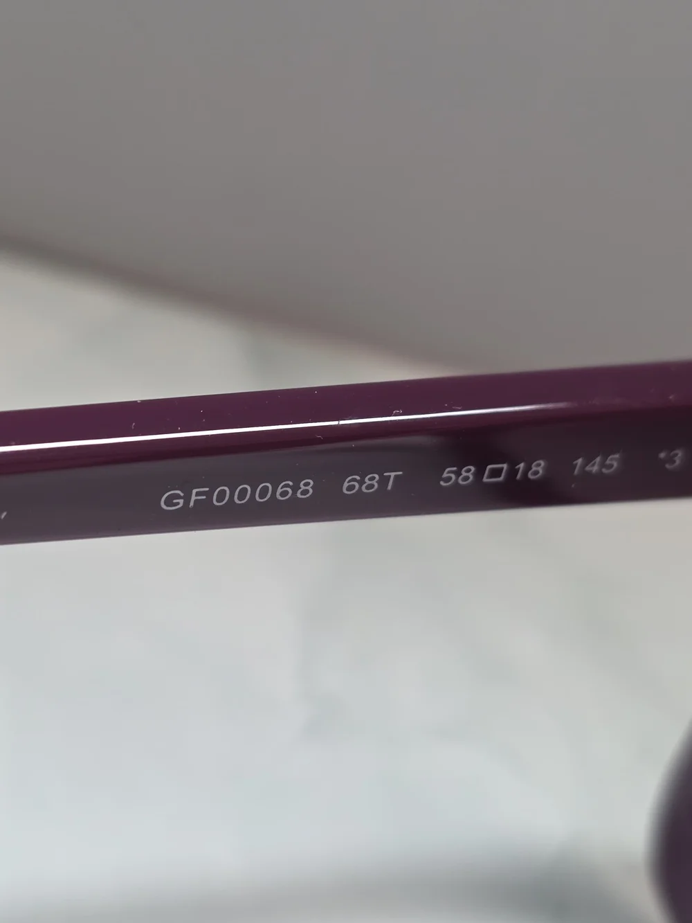 Guess Purple Square Gradient Sunglasses